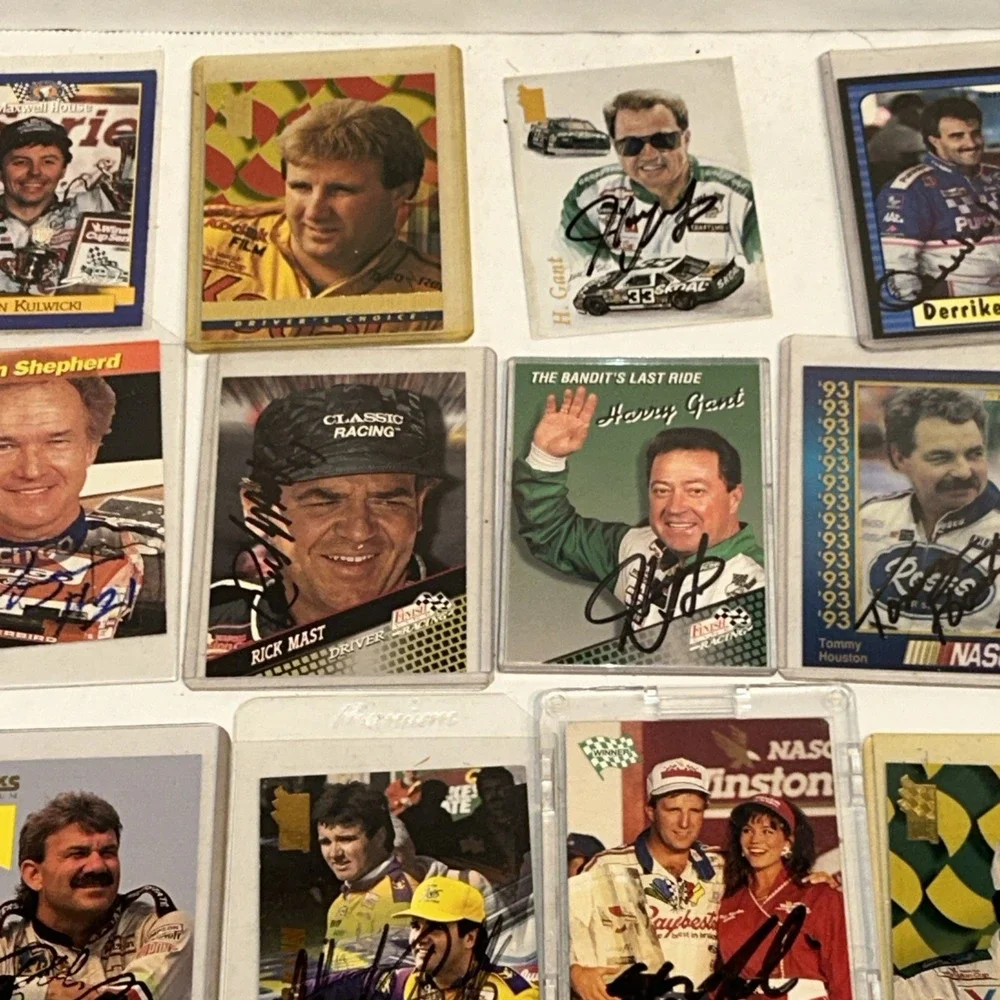 Nascar Signed Autograph Card Lot Of 29 Racing‎ Legend Signatures B4